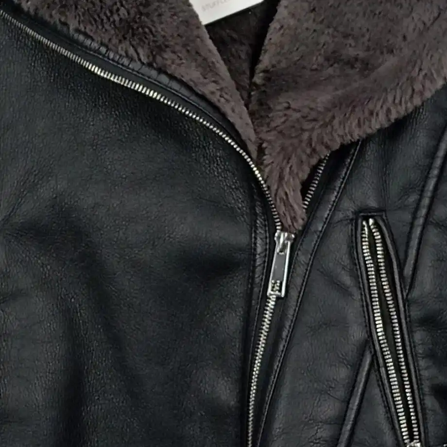 MANGO Lederjacke Bild 5