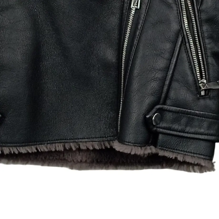 MANGO Lederjacke Bild 6