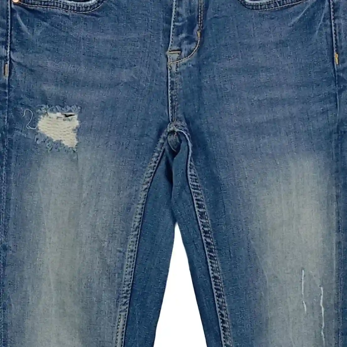 GINA TRICOT Destroyed Jeans Bild 6