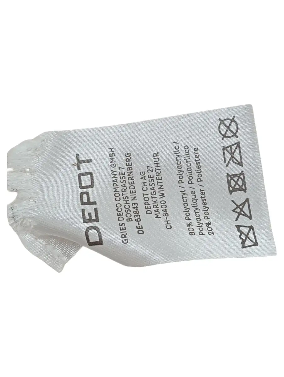DEPOT Teppich Felloptik Hochflor flauschig Dekofell Weiß…