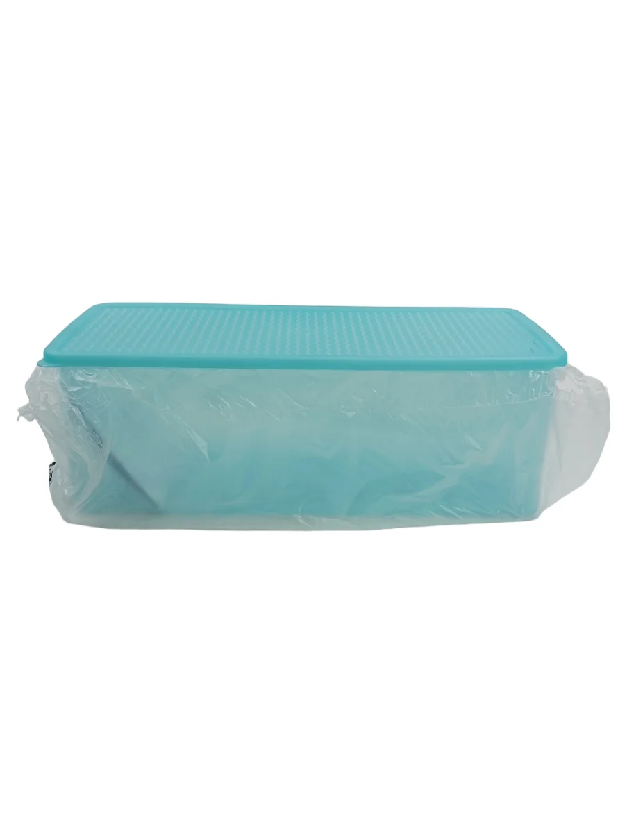 TUPPERWARE Vorratsdose Rechteckig 38x15x13 Blau Kunststoff…