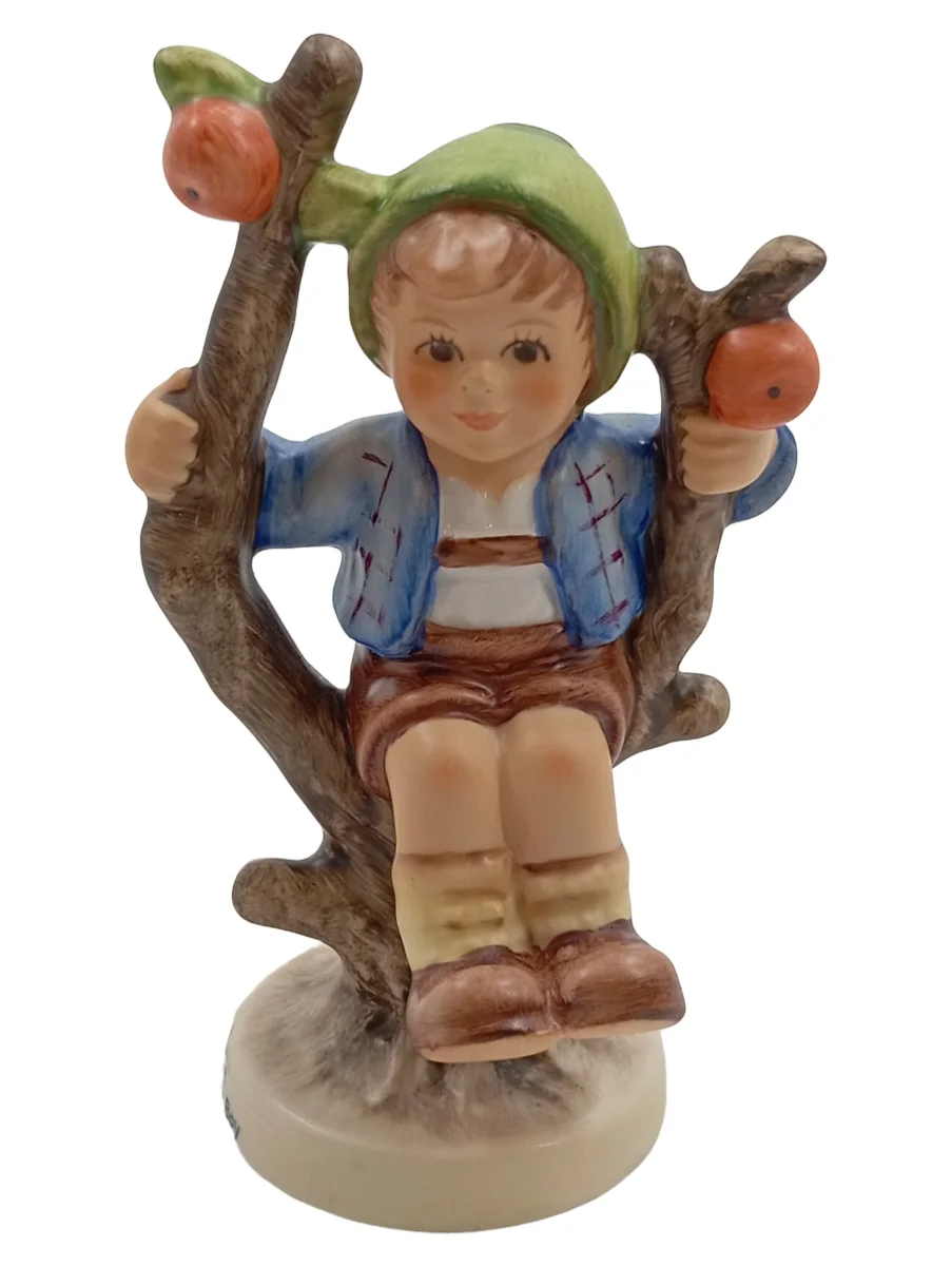 GOEBEL Porzellanfigur 9cm Herbst Apple Tree Boy Mehrfarbig…