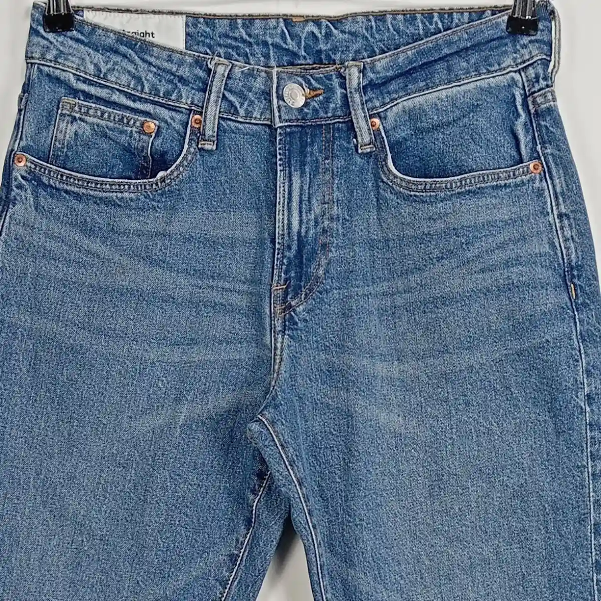 H&M Jeans Straight Leg Bild 4