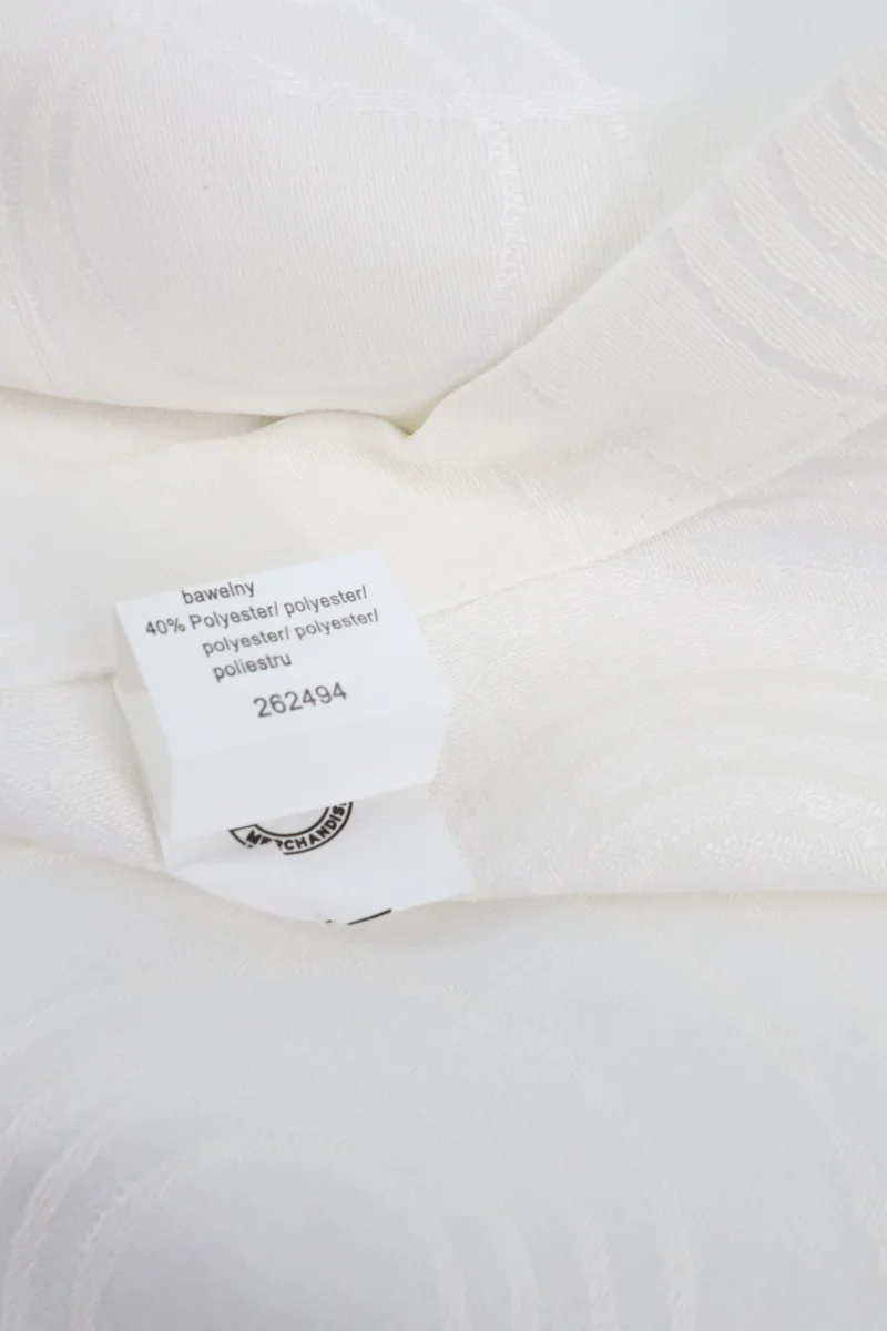 TCHIBO Tischdecke Weiß Elegant Klassisch Baumwolle…