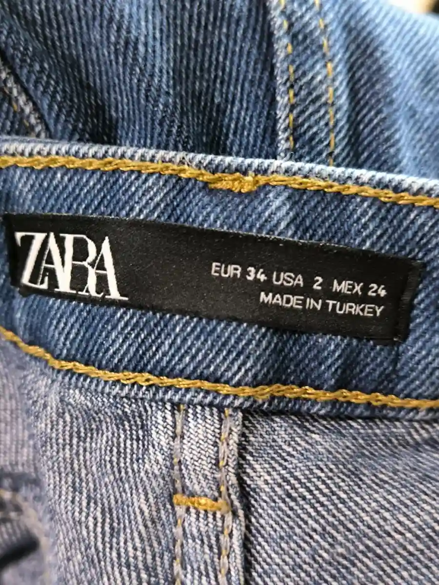 ZARA High Waist Jeans Bild 3