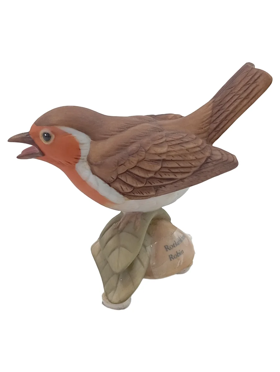 GOEBEL Porzellanfigur Vogel Deko Rotkehlchen / Robin…
