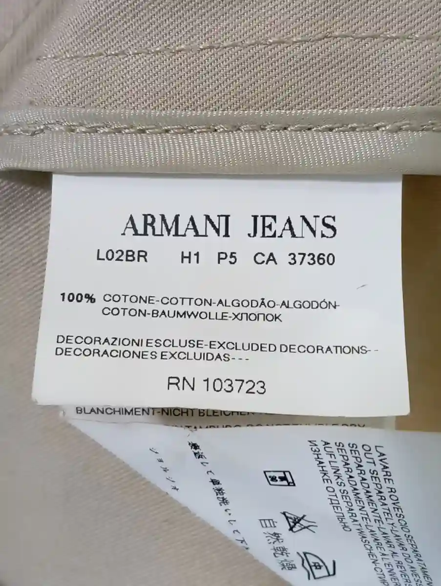 GIORGIO ARMANI Klassischer Mantel Bild 4