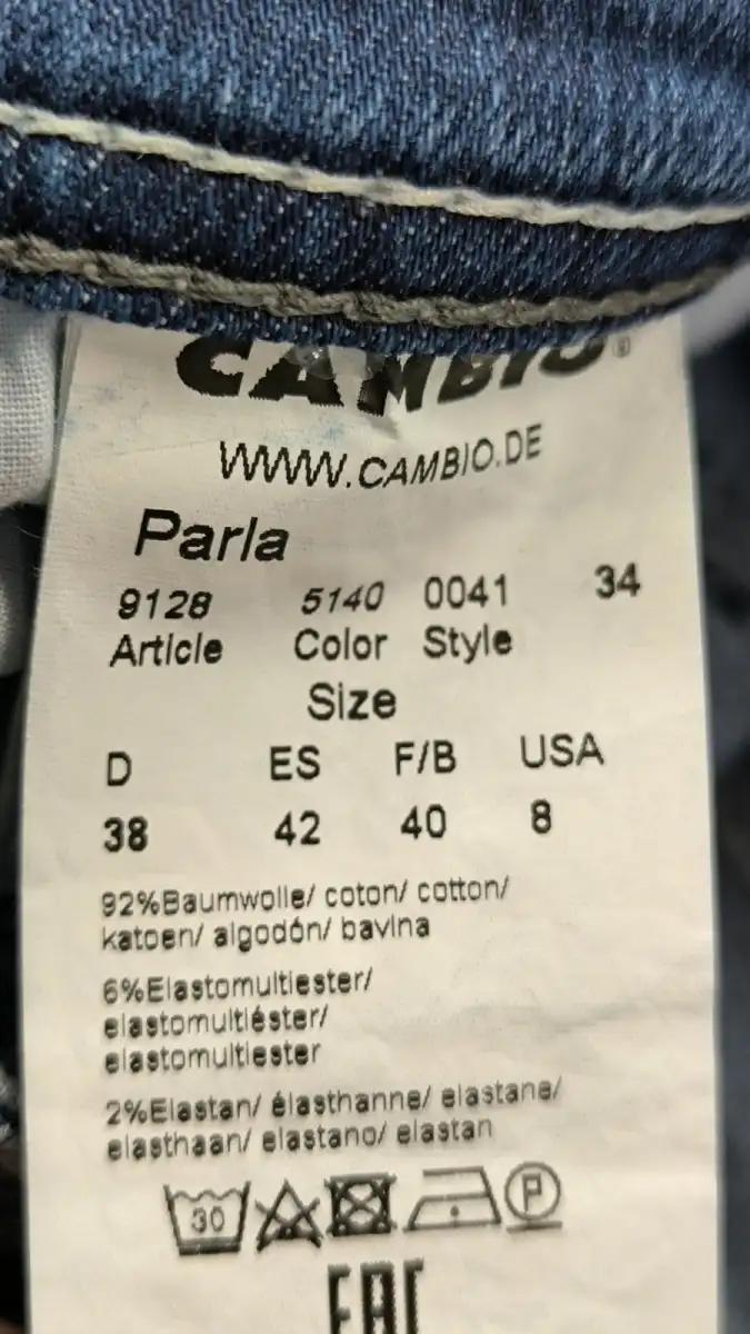 CAMBIO Jeans Skinny Fit Bild 4