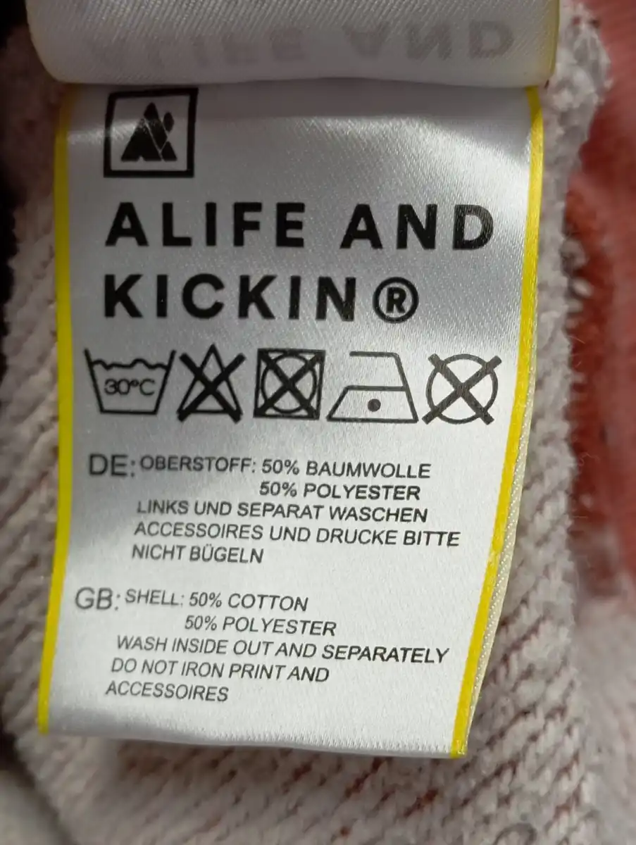 ALIFE & KICKIN Kapuzenpullover Bild 4
