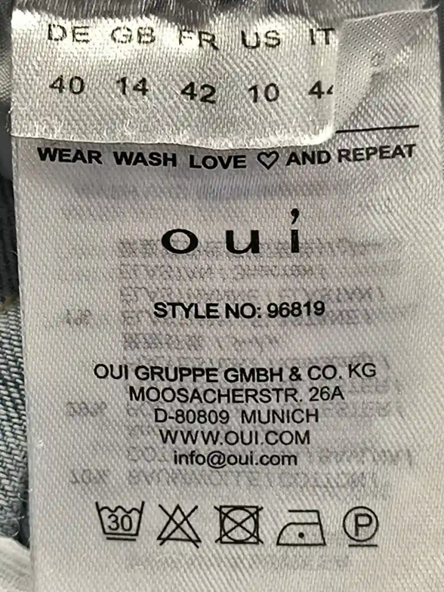 OUI Jeans Wide Fit Bild 3