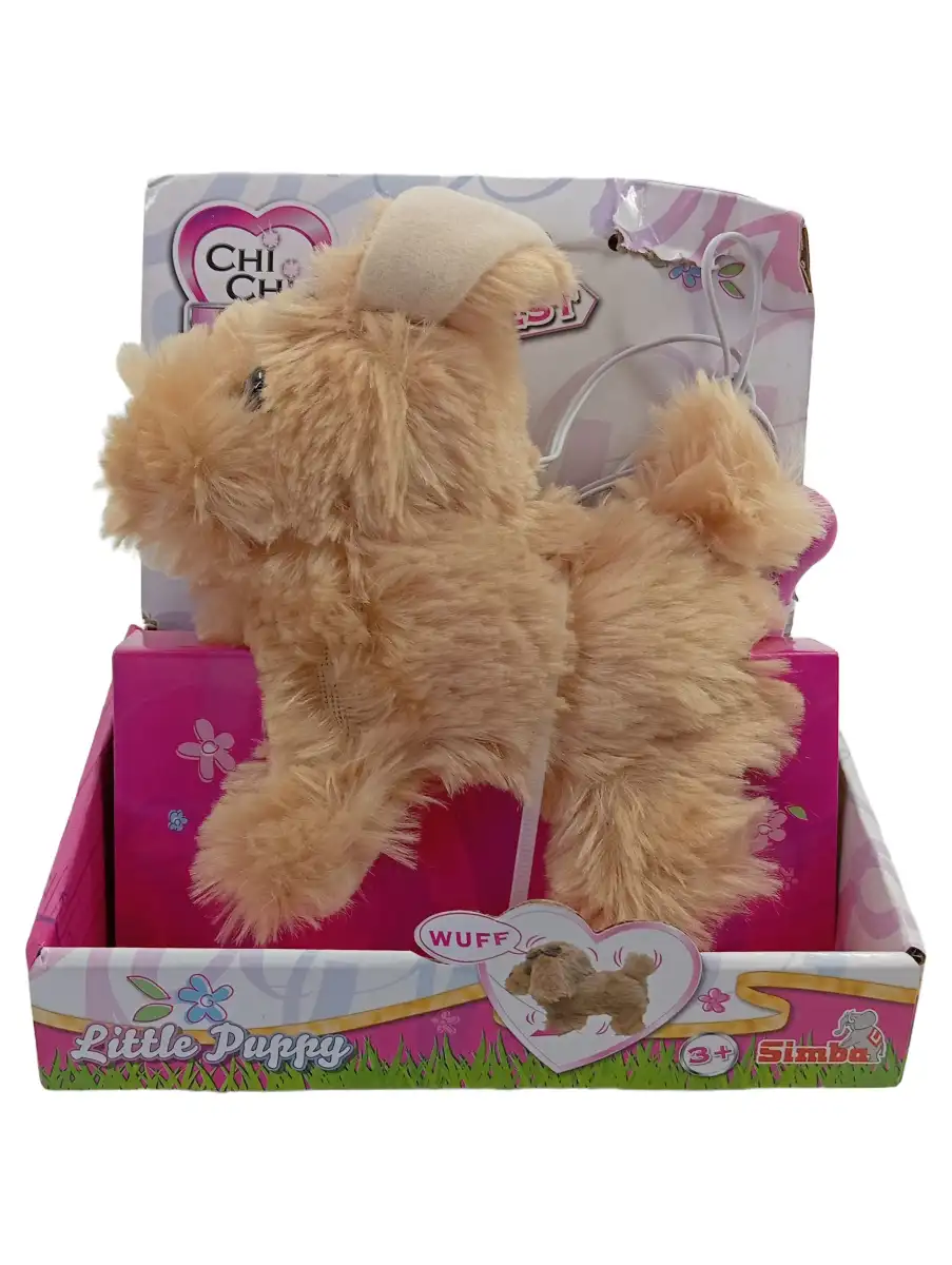 Chi Chi LOVE Little Puppy Elektronisches Stofftier Hund Beige