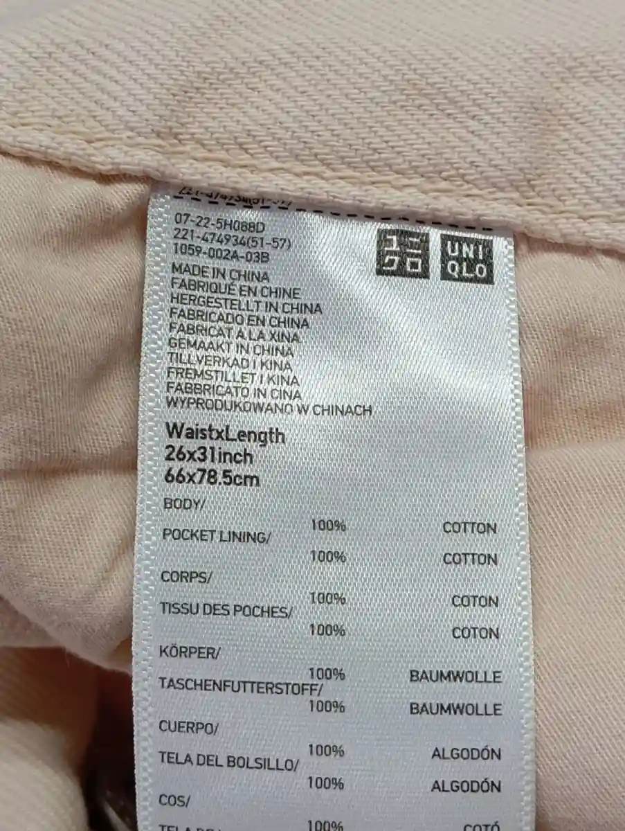 UNIQLO Jeans Wide Fit Bild 3