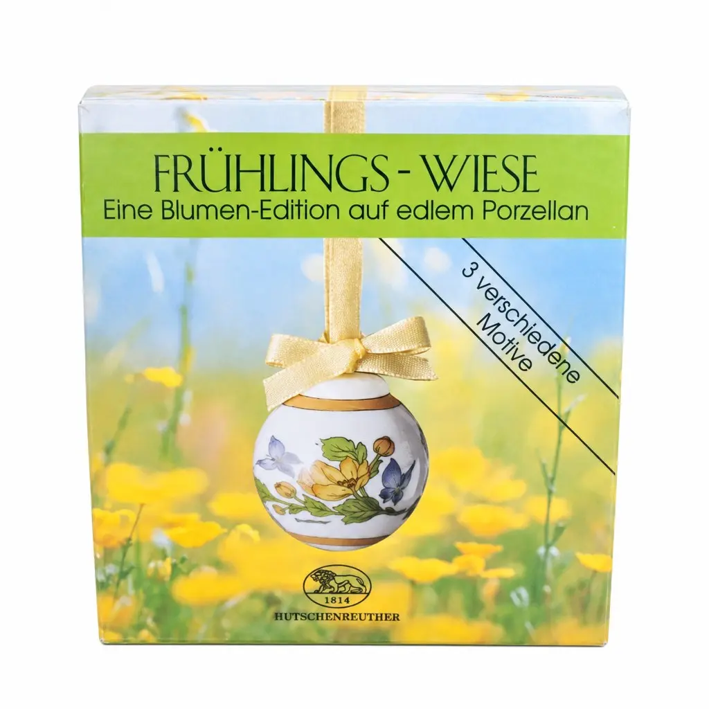 HUTSCHENREUTHER Schneekugel Porzellan 5cm Neuwertig Deko…
