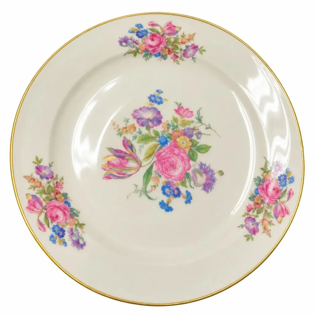 ROSENTHAL Sammelteller 2824 Weiß Porzellan Blumen…