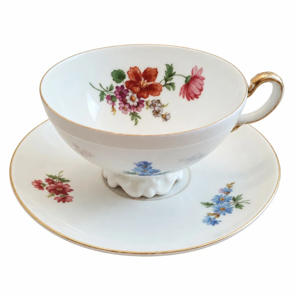 FÜRSTENBERG Tasse und Unterteller