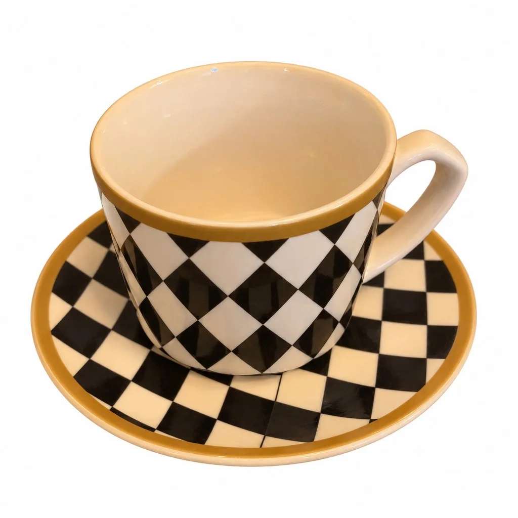 KARACA Tasse und Unterteller