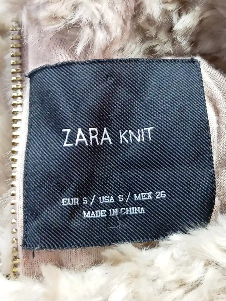 ZARA Felljacke Bild 3