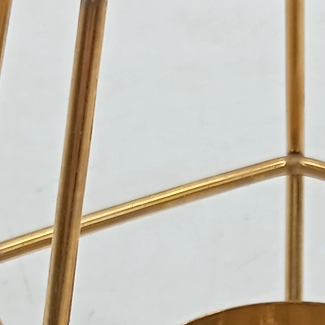 IKEA Teelichthalter Kerzenhalter 11cm PÄRLBAND Gold Metall…