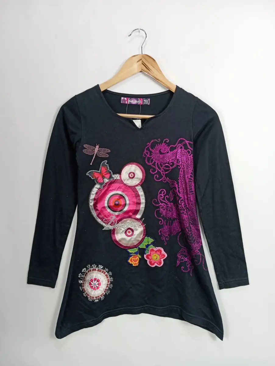 DESIGUAL Langarmshirt
