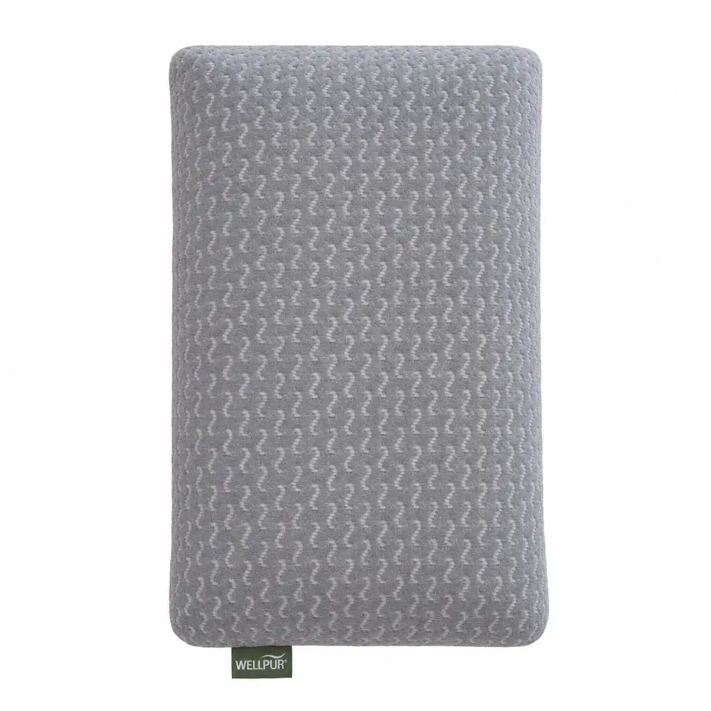 Kopfkissenbezug Grau WELLPUR® Nackenkissen 40x22 Polyester…
