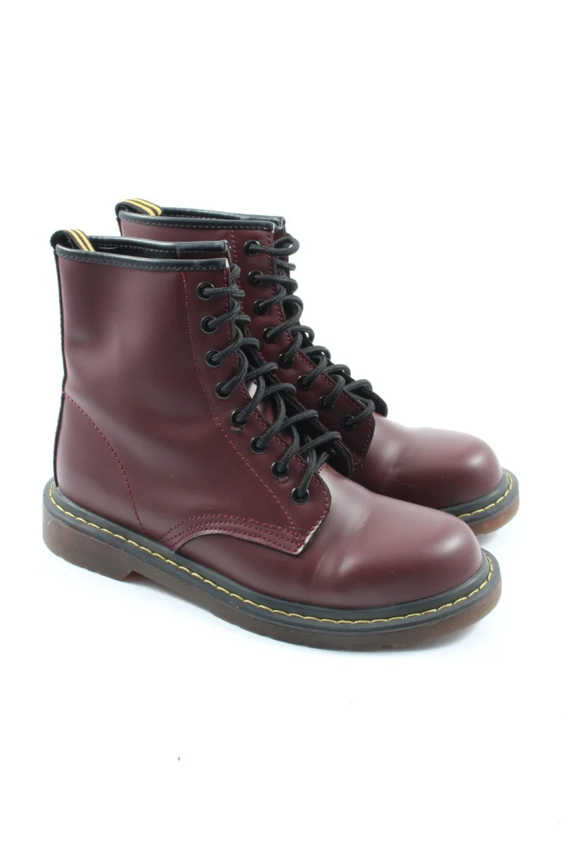 zone Schnür-Stiefeletten rot Größe 40