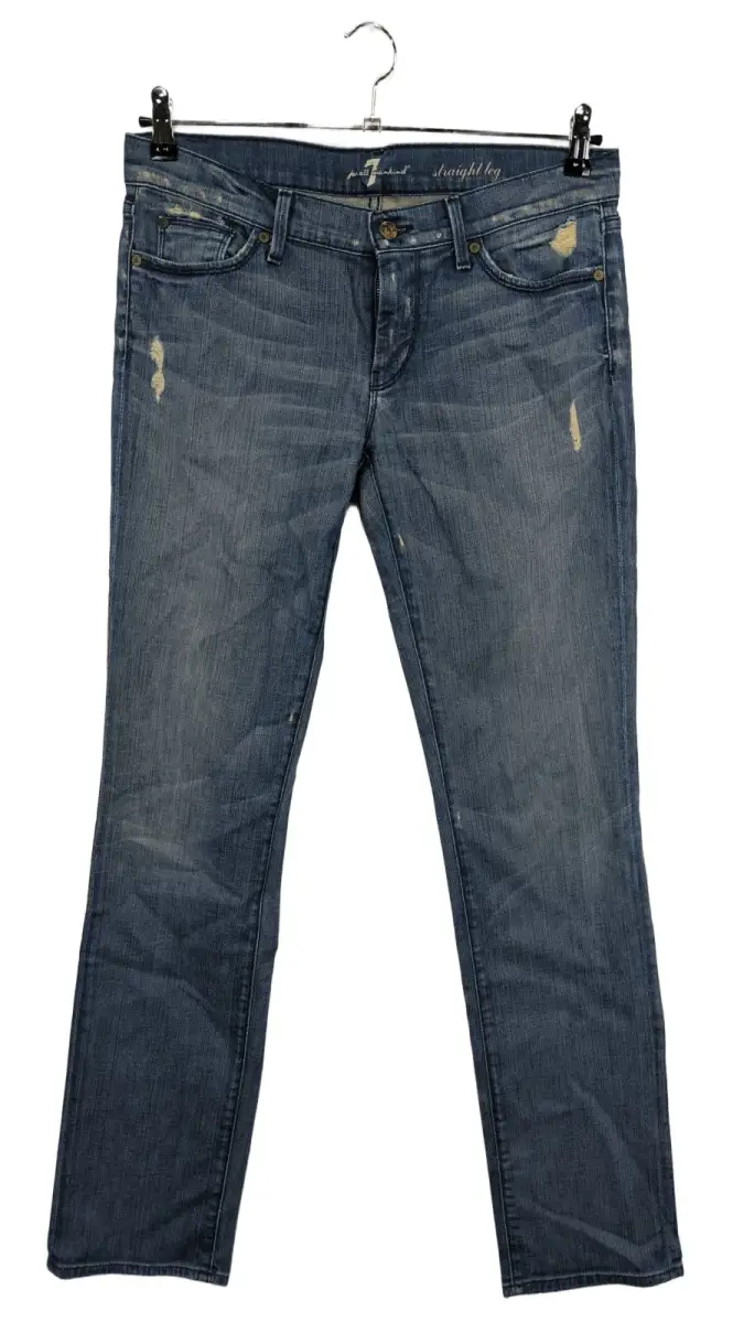 7 FOR ALL MANKIND Jeans Straight Leg Bild 1