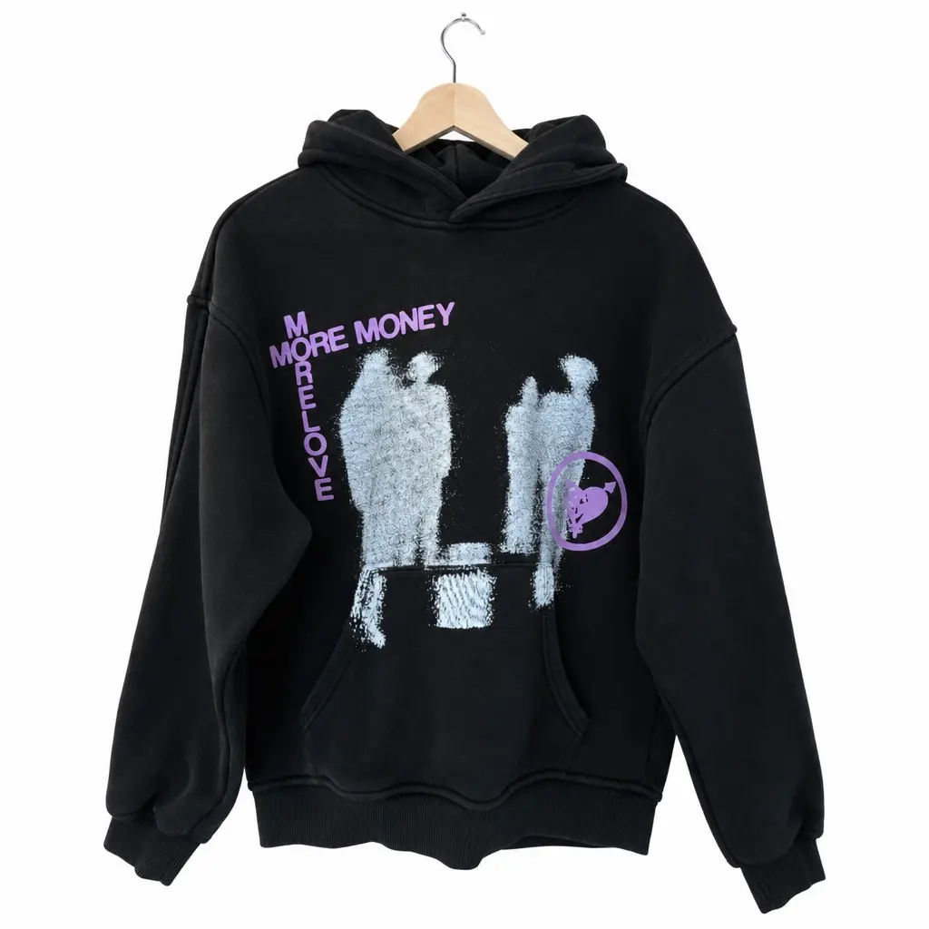 MORE MONEY MORE LOVE Kapuzenpullover