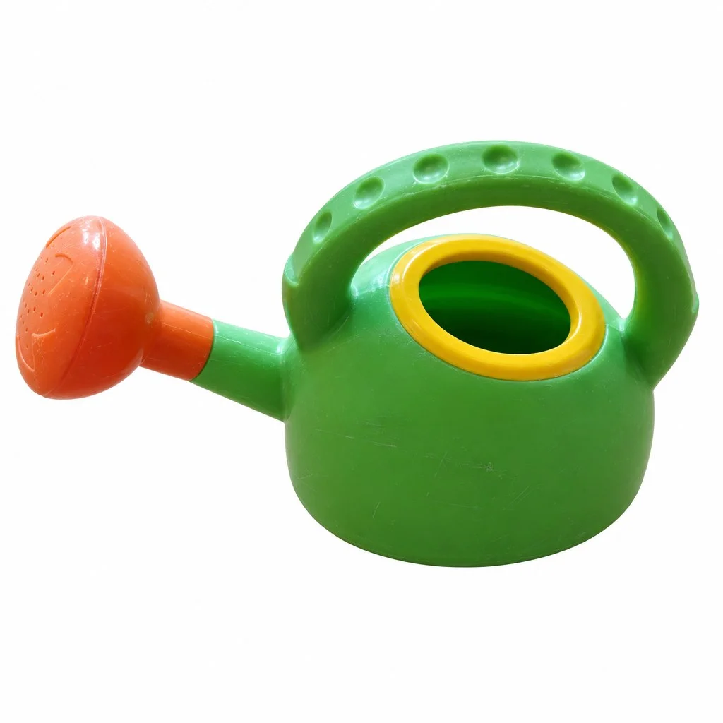 HAPE Gießkanne Orange Spielzeug Sandkasten Garten Grün…