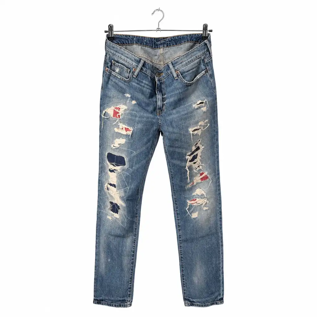 RALPH LAUREN Destroyed Jeans