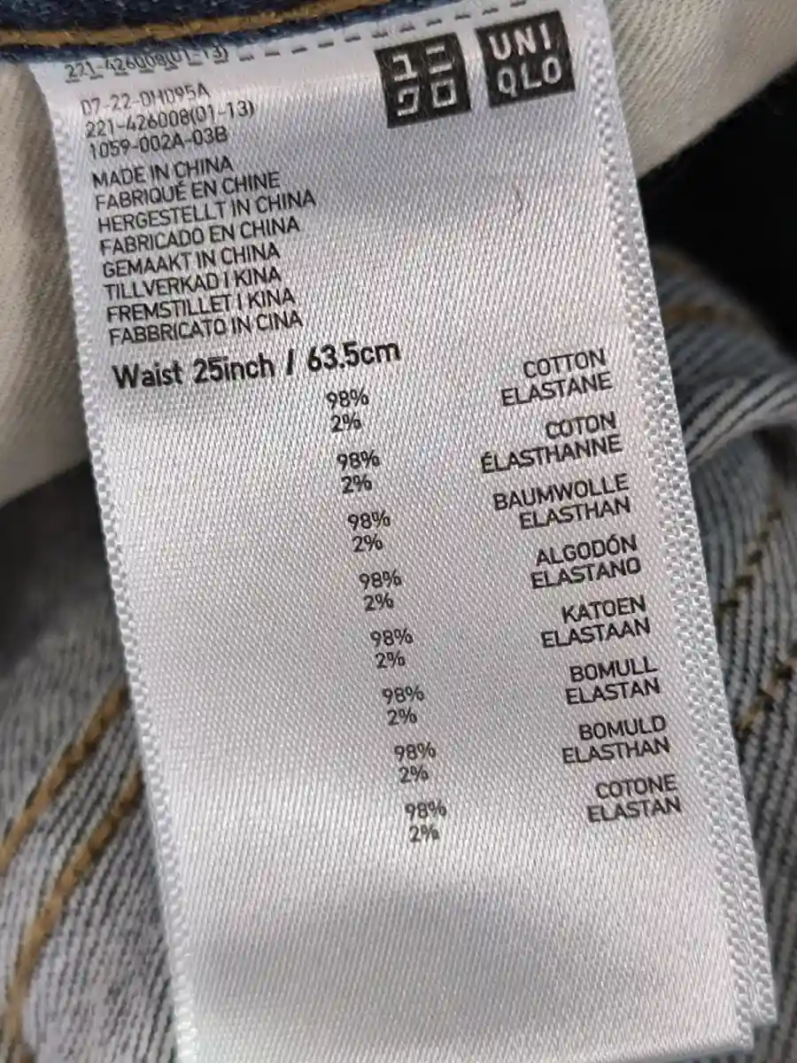 UNIQLO High Waist Jeans Bild 4