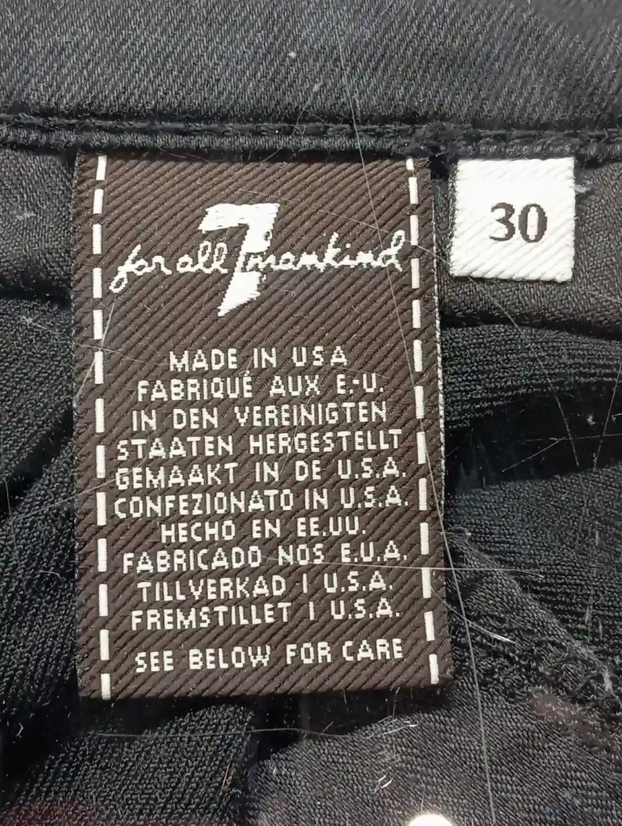 7 FOR ALL MANKIND Jeans Straight Leg Bild 3